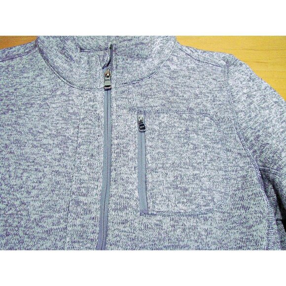 Marc New York Andrew Marc Performance Full Zip Purple Heather Jacket Size Large - Picture 7 of 12